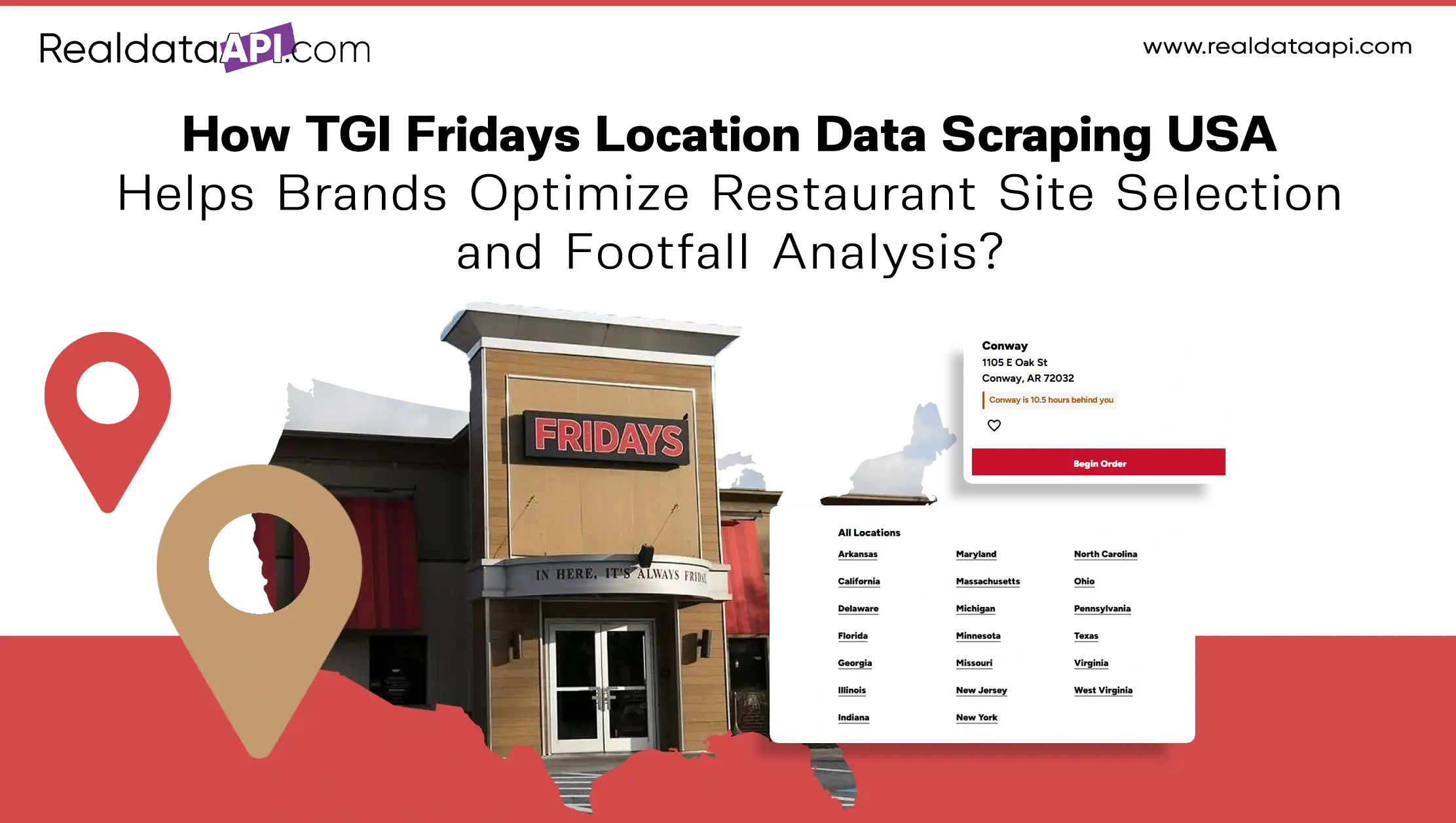 How TGI Fridays Location Data Scraping USA Helps Brands Optimize Restaurant Site Selection and
Footfall Analysis?